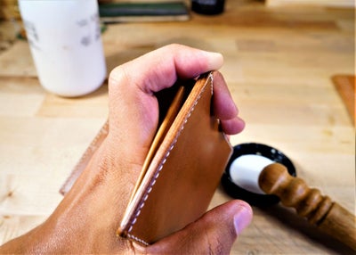 零钱短夹包（图纸）手工皮具制作教程-83
