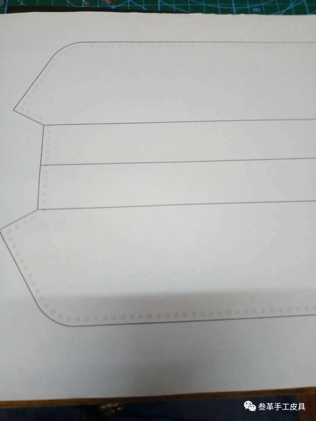 图纸｜笔袋——手工皮具制作教程-2